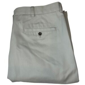 Brooks Brothers Advantage Chino Clark Men's Pants Khaki Tan W38 L34 Cotton